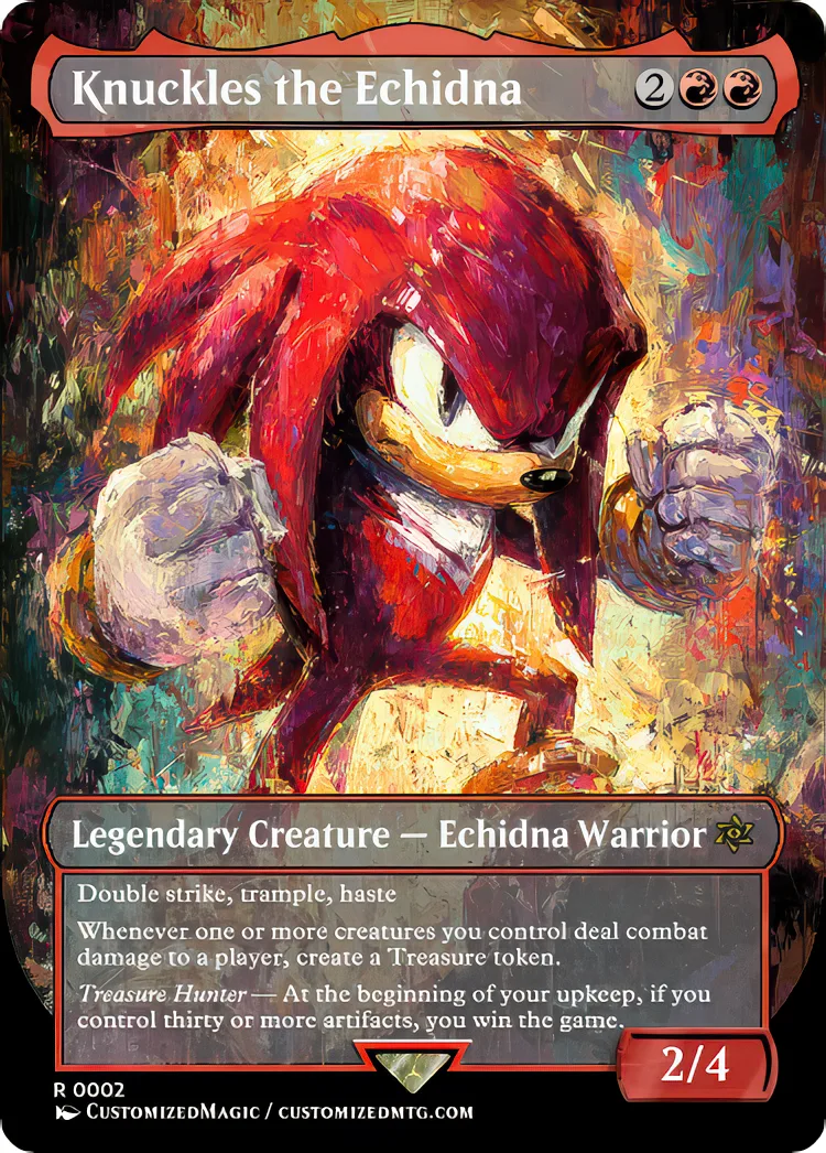 Secret Lair x Sonic: Friends & Foes - Oil Paint - Image 4