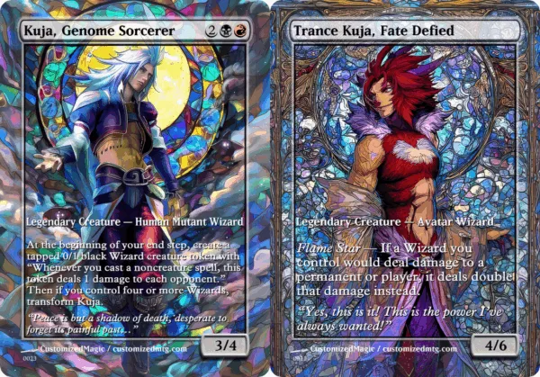 final fantasy mtg kuja Kuja, Genome Sorcerer // Trance Kuja, Fate Defied [232] [FINAL FANTASY] [Foil] – Face to Face Games Tap five untapped Wizards you control FIN] Kuja, Genome Sorcerer //