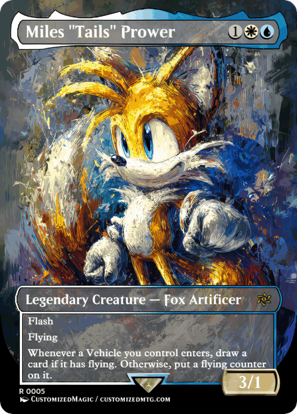 Secret Lair x Sonic: Friends & Foes - Oil Paint - Image 5