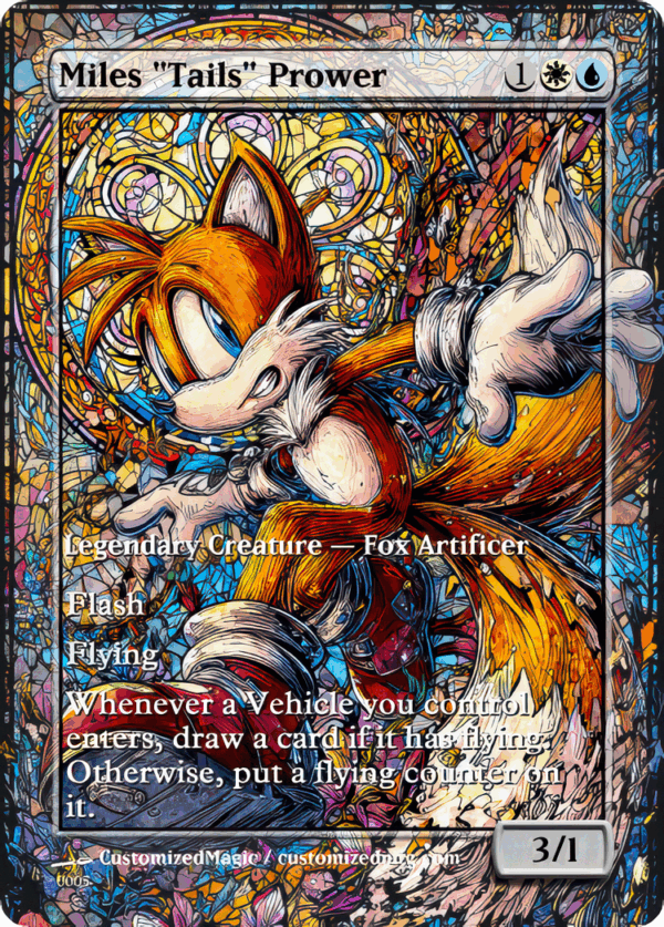 Secret Lair x Sonic: Friends & Foes - Stained Glass - Image 5