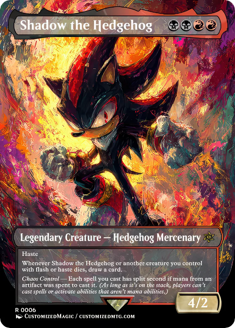 Secret Lair x Sonic: Friends & Foes - Oil Paint - Image 6