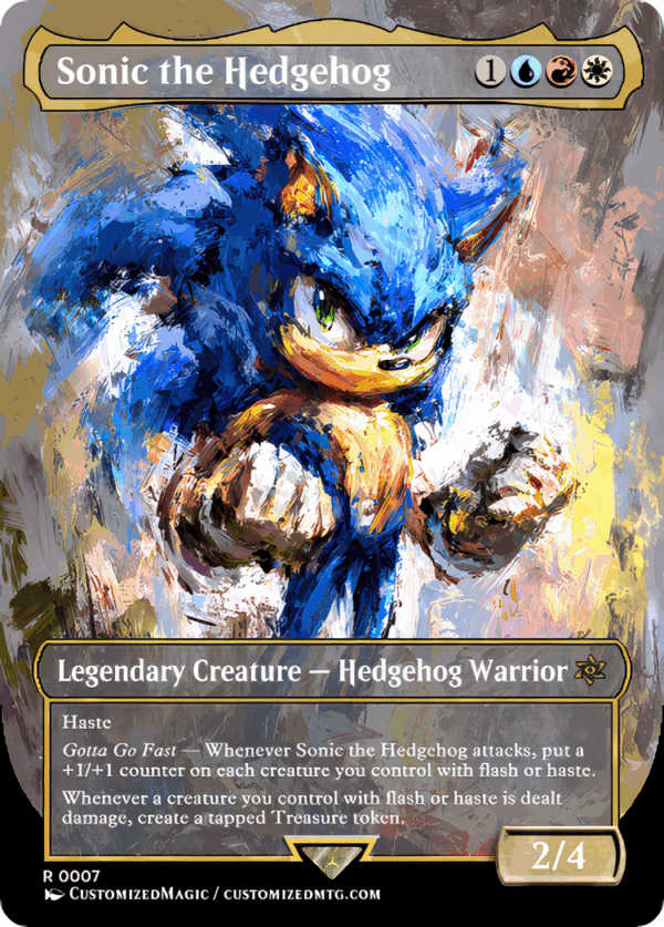 Secret Lair x Sonic: Friends & Foes - Oil Paint - Image 7