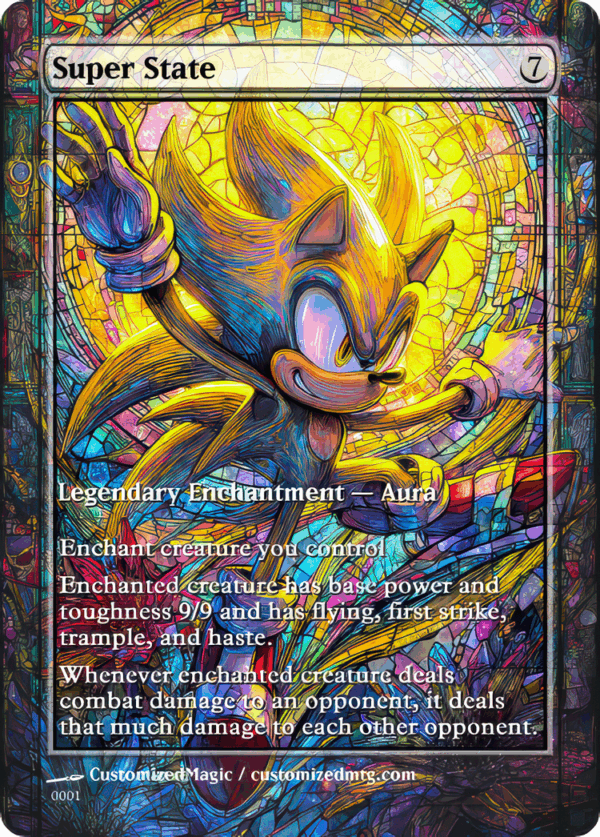 Secret Lair x Sonic: Friends & Foes - Stained Glass - Image 8