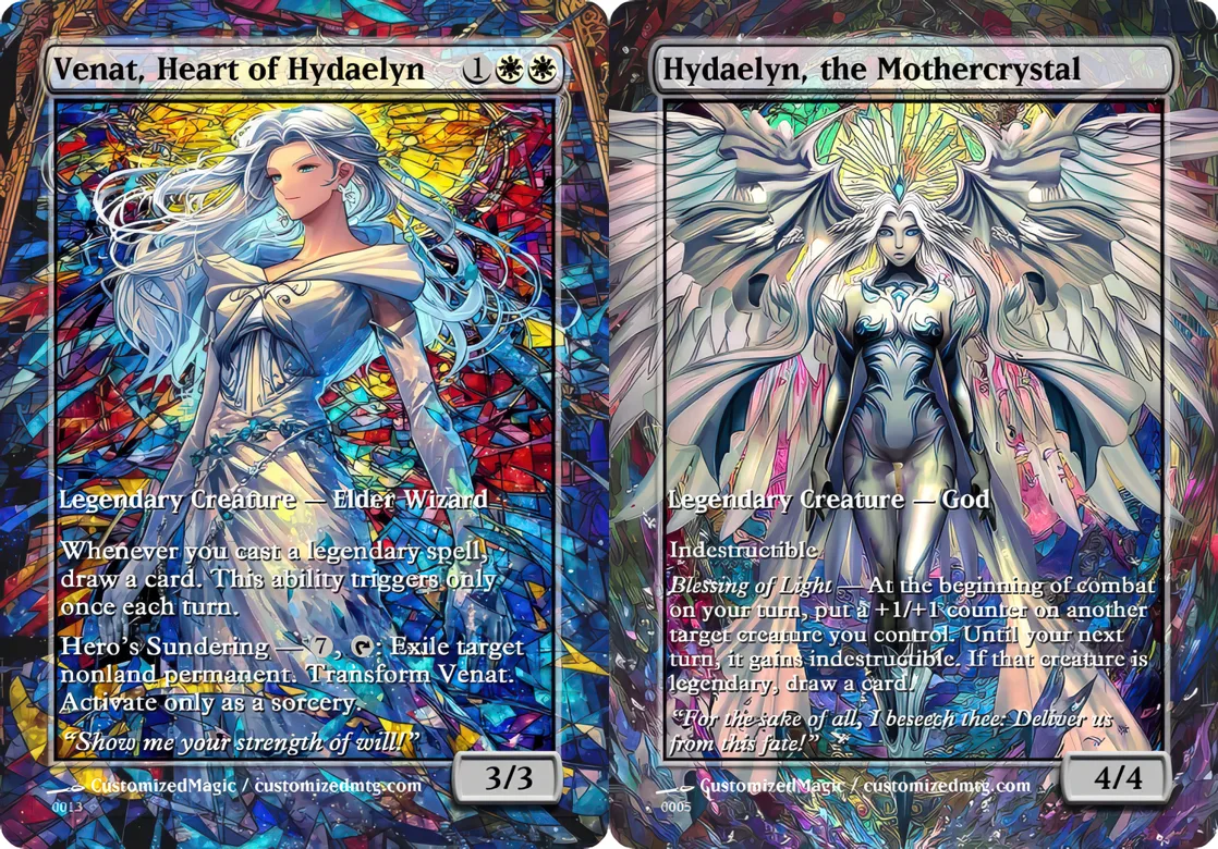 Final Fantasy Main Set - Double Sided Commanders - Image 12