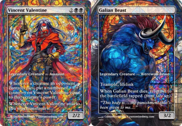 vincent final fantasy mtg Magic The Gathering - Universes Beyond - Whenever a creature an opponent controls dies Exploring the Magic of MTG