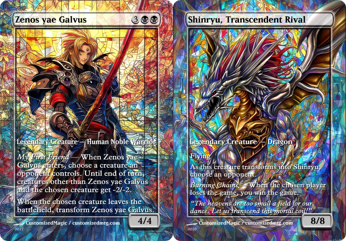 Final Fantasy Main Set - Double Sided Commanders - Image 14