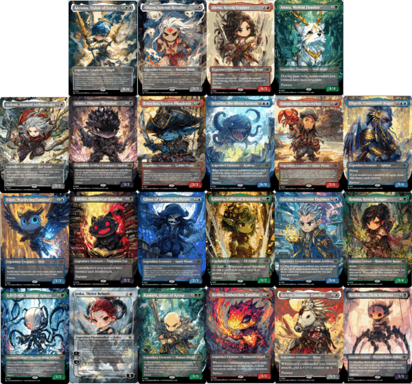 Commander Legends 2020 - Commanders - Chibi Edition - Part 1 of 2