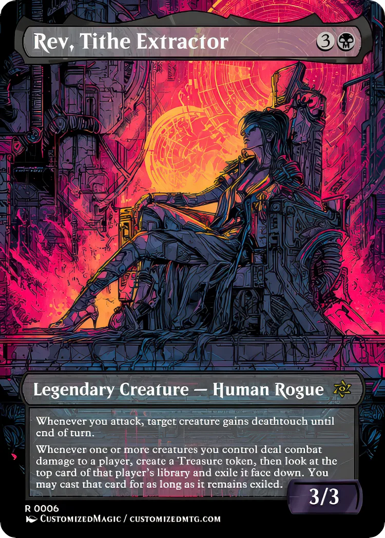 Rev, Tithe Extractor | Magic The Gathering Proxy Cards
