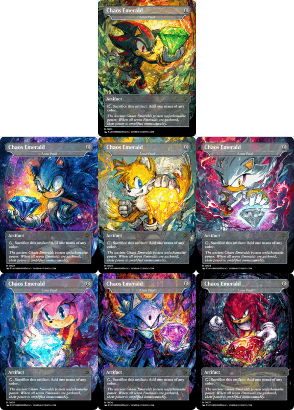 Secret Lair x Sonic: Chaos Emeralds - Lotus Petal
