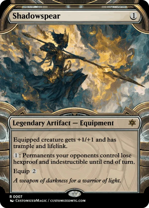 Shadowspear | Magic The Gathering Proxy Cards