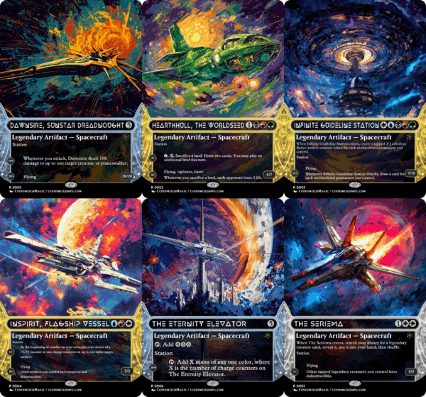 Edge of Eternities - Legendary Spacecraft - Stellar Sights