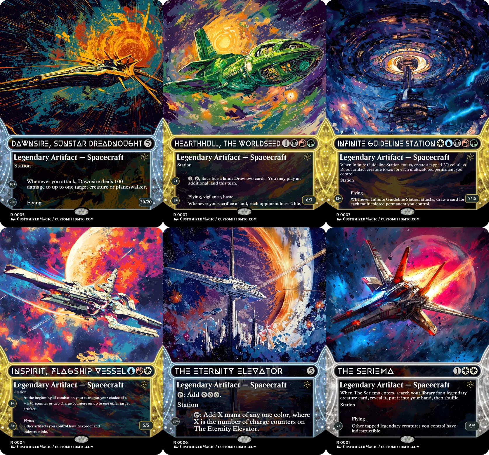 Edge Of Eternities - Legendary Spacecraft - Stellar Sights | Magic