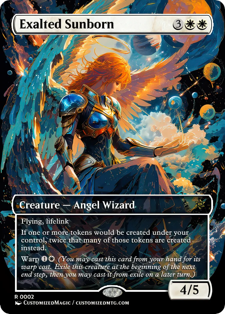Exalted Sunborn | Exalted Sunborn.1 | Magic the Gathering / MTG Proxy Cards | Exalted Sunborn Exalted Sunborn - Image 2