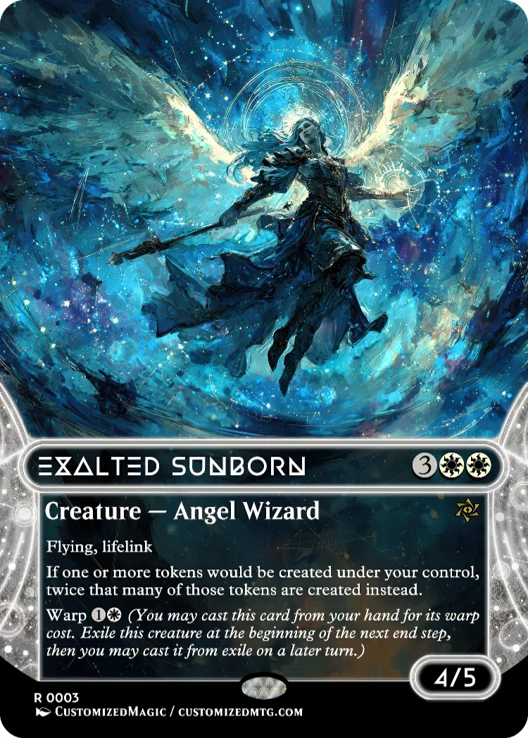 Exalted Sunborn | Exalted Sunborn.2 | Magic the Gathering / MTG Proxy Cards | Exalted Sunborn Exalted Sunborn - Image 3
