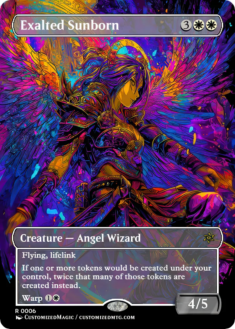 Exalted Sunborn | Exalted Sunborn.5 | Magic the Gathering / MTG Proxy Cards | Exalted Sunborn Exalted Sunborn - Image 6