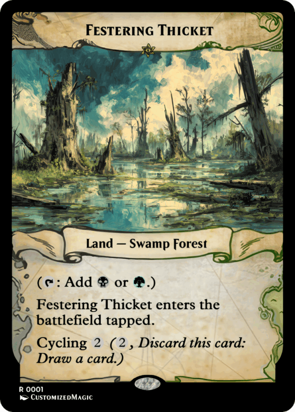 Cycling Dual Lands - Ixalan Frame - Image 3