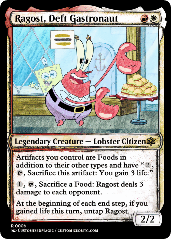 Ragost, Deft Gastronaut