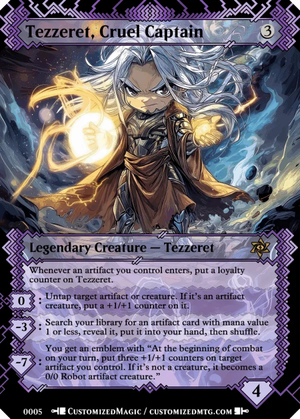 Tezzeret, Cruel Captain