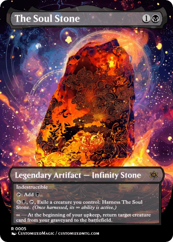 PSA9 MTG The Soul Stone #243 サノス ガントレット PSA9 MTG The Soul