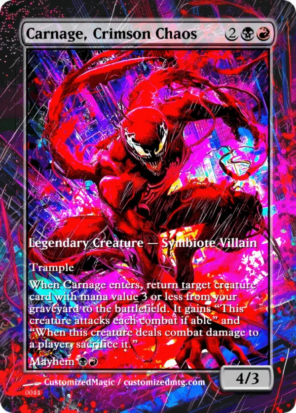 Marvel's Spider-Man - Commanders - Neon Edition Part 1 Of 4 | Magic The  Gathering Proxy Cards