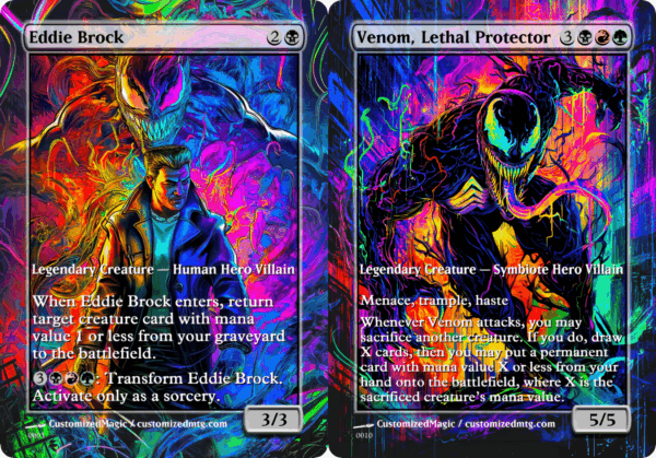 Marvels Spider-Man - Double-Sided Commanders - Neon Edition - Image 2