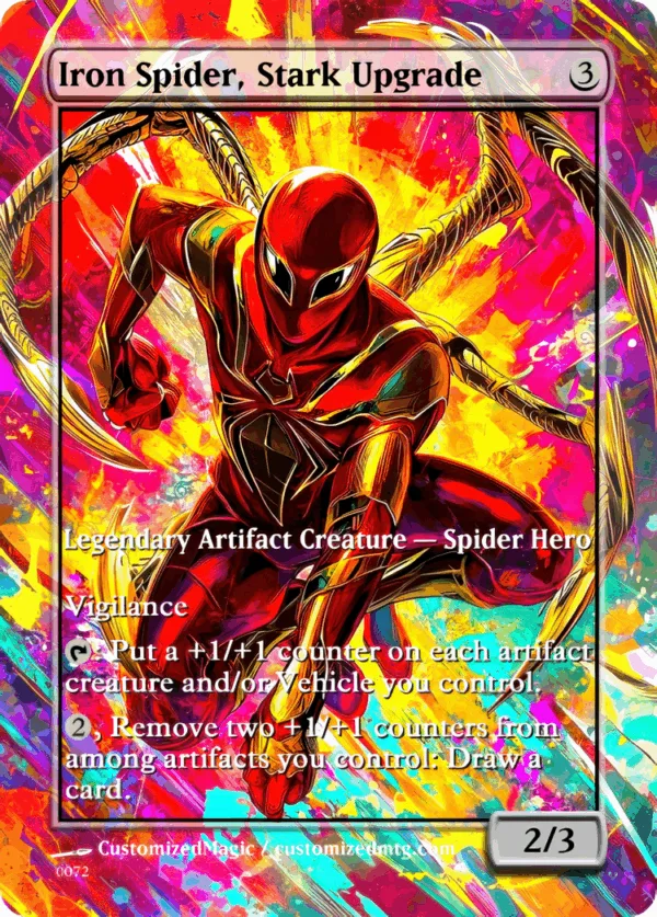 iron spider mtg card Amazon.com: Marvel Legends Series Magic: The Gathering Mary Jane Watson (Iron  Spider), 6-Inch Spider-Man Action Figure & Exclusive Foil Collectible Card  Game Trading Card : Toys & Games main image 1