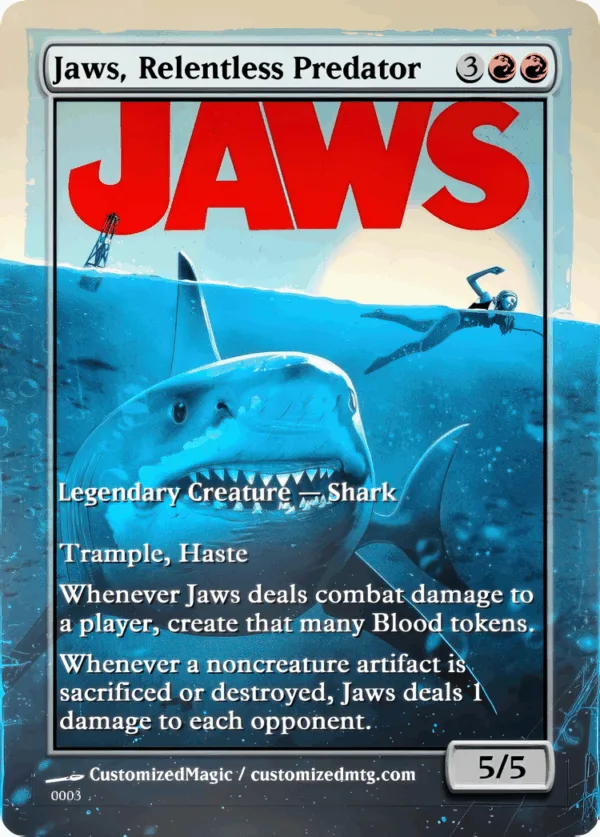 マジック：ザ・ギャザリング Jaws, Relentless Predator Jaws, Relentless Predator | Magic The Gathering Proxy Cards