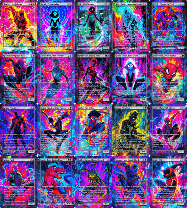 Marvels Spider-Man - Commanders - Neon Edition Part 3 of 4