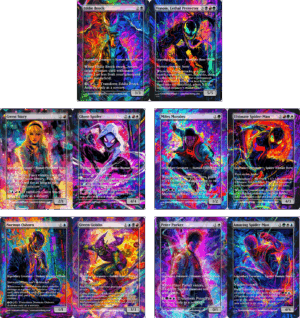 Marvels Spider-Man - Double-Sided Commanders - Neon Edition