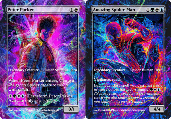 Marvels Spider-Man - Double-Sided Commanders - Neon Edition - Image 6