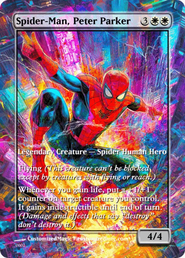 spider man pokemon card Spiderman SUPER RARE 2Star Marvel Japanese Arcade Card – DBHEROES_AU