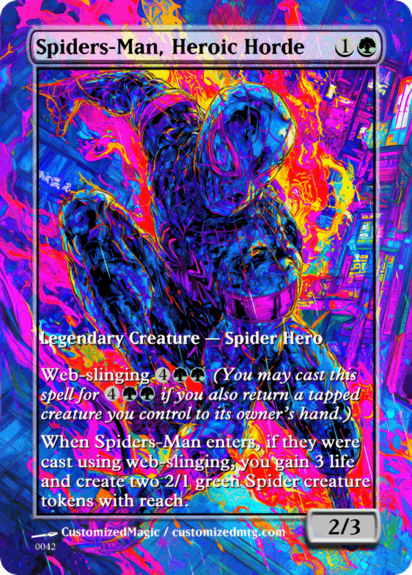 Marvels Spider-Man - Commanders - Neon Edition Part 3 of 4 - Image 20