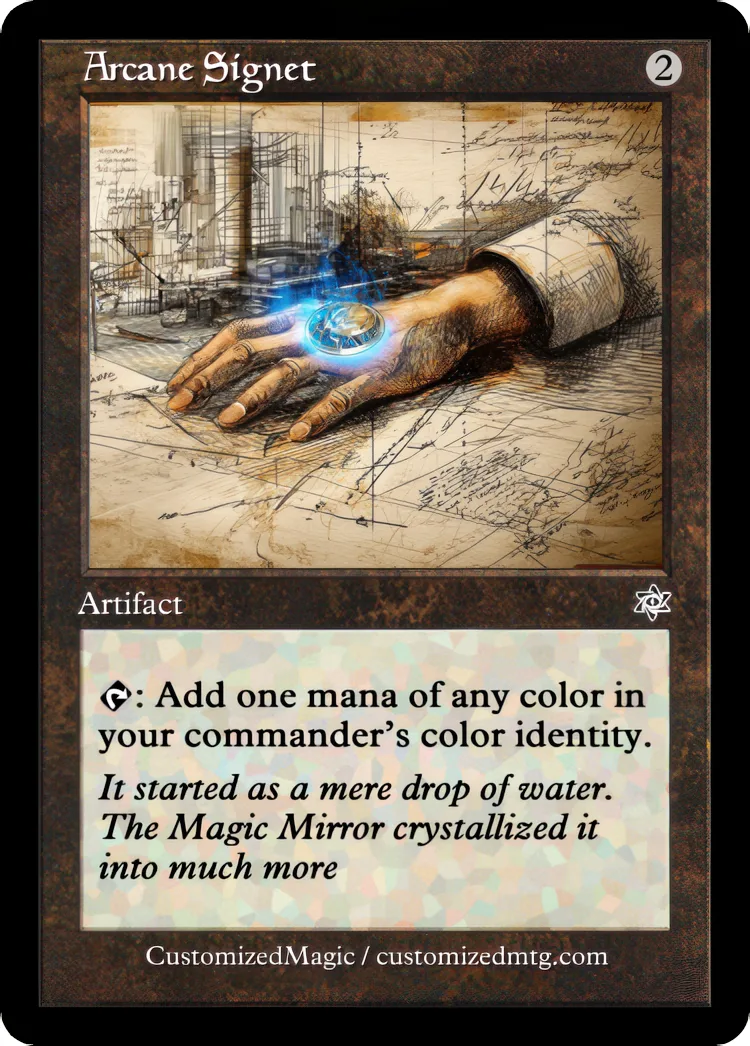 Arcane Signet | Arcane Signet.31 | Magic the Gathering / MTG Proxy Cards | Jeweled Lotus