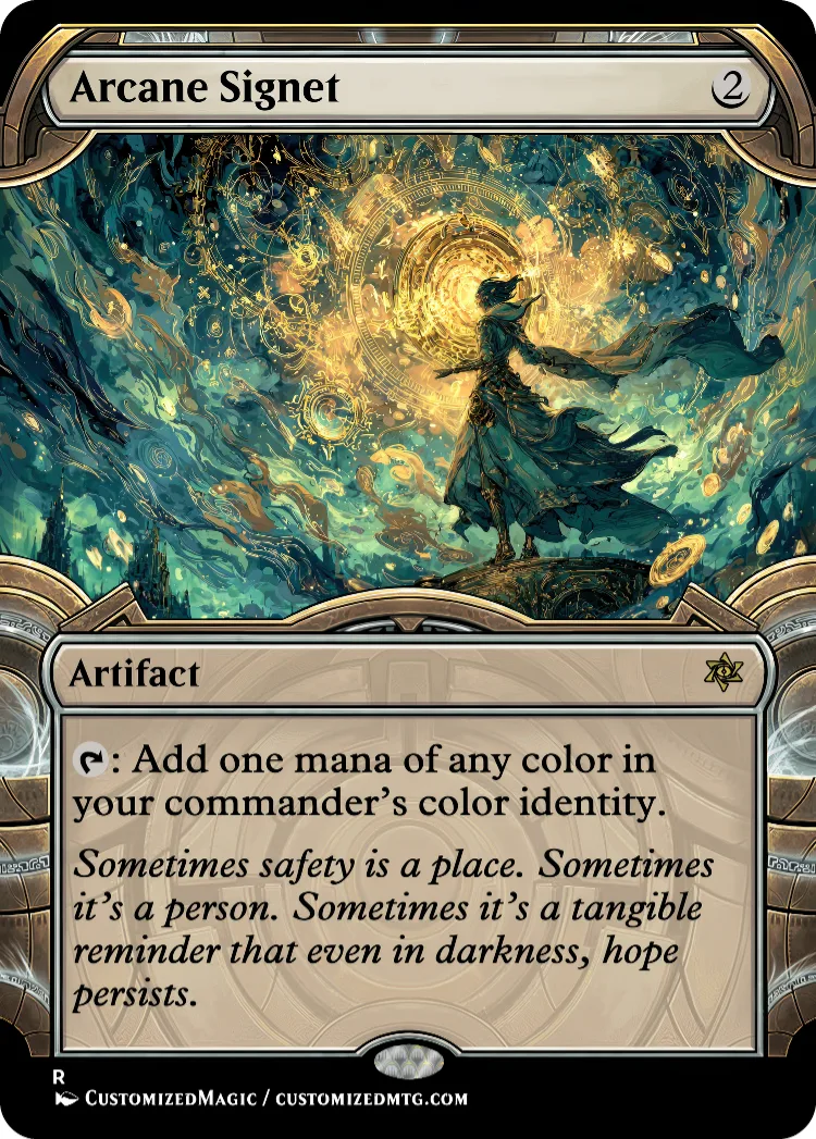 Arcane Signet | Arcane Signet.32 | Magic the Gathering / MTG Proxy Cards | Jeweled Lotus