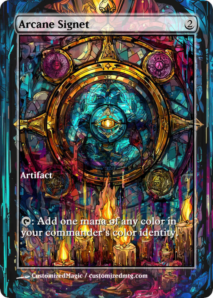 Arcane Signet | Arcane Signet.43 | Magic the Gathering / MTG Proxy Cards | Jeweled Lotus