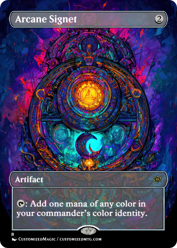 Arcane Signet | Arcane Signet.45 | Magic the Gathering / MTG Proxy Cards | Jeweled Lotus