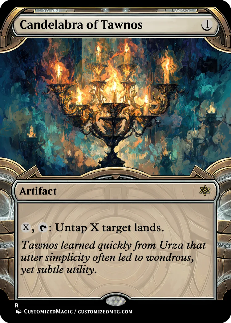 Candelabra of Tawnos | Candelabra of Tawnos.15 | Magic the Gathering / MTG Proxy Cards | Cursed Totem Candelabra of Tawnos | Candelabra of Tawnos.15 | Magic the Gathering / MTG Proxy Cards | Cursed Totem