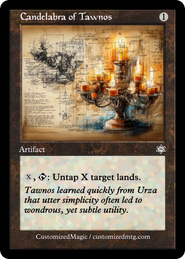 Candelabra of Tawnos | Candelabra of Tawnos.3 | Magic the Gathering / MTG Proxy Cards | Cursed Totem Candelabra of Tawnos | Candelabra of Tawnos.3 | Magic the Gathering / MTG Proxy Cards | Cursed Totem