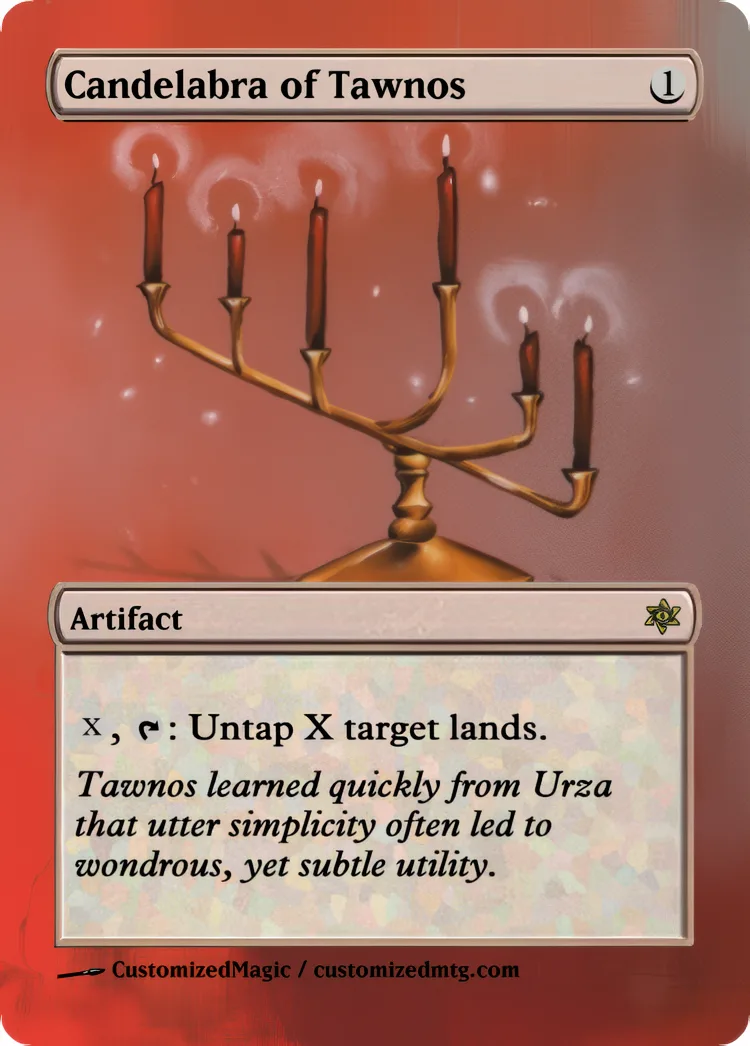 Candelabra of Tawnos | Candelabra of Tawnos.6 | Magic the Gathering / MTG Proxy Cards | Cursed Totem Candelabra of Tawnos | Candelabra of Tawnos.6 | Magic the Gathering / MTG Proxy Cards | Cursed Totem