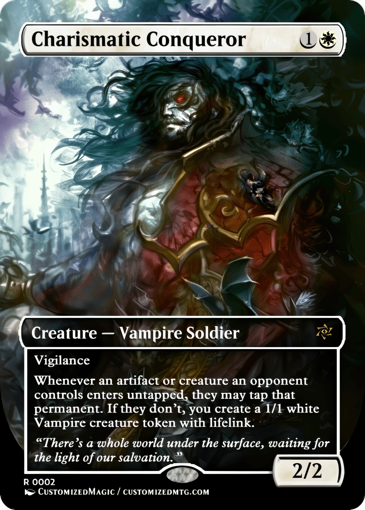 Charismatic Conqueror | Charismatic Conqueror.1 | Magic the Gathering / MTG Proxy Cards | Magic the Gathering Proxy Cards Charismatic Conqueror | Charismatic Conqueror.1 | Magic the Gathering / MTG Proxy Cards | Magic the Gathering Proxy Cards