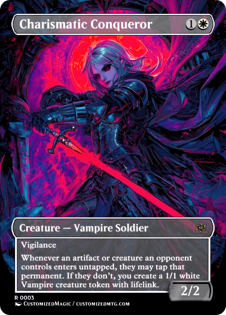 Charismatic Conqueror | Charismatic Conqueror.2 | Magic the Gathering / MTG Proxy Cards | Magic the Gathering Proxy Cards Charismatic Conqueror | Charismatic Conqueror.2 | Magic the Gathering / MTG Proxy Cards | Magic the Gathering Proxy Cards
