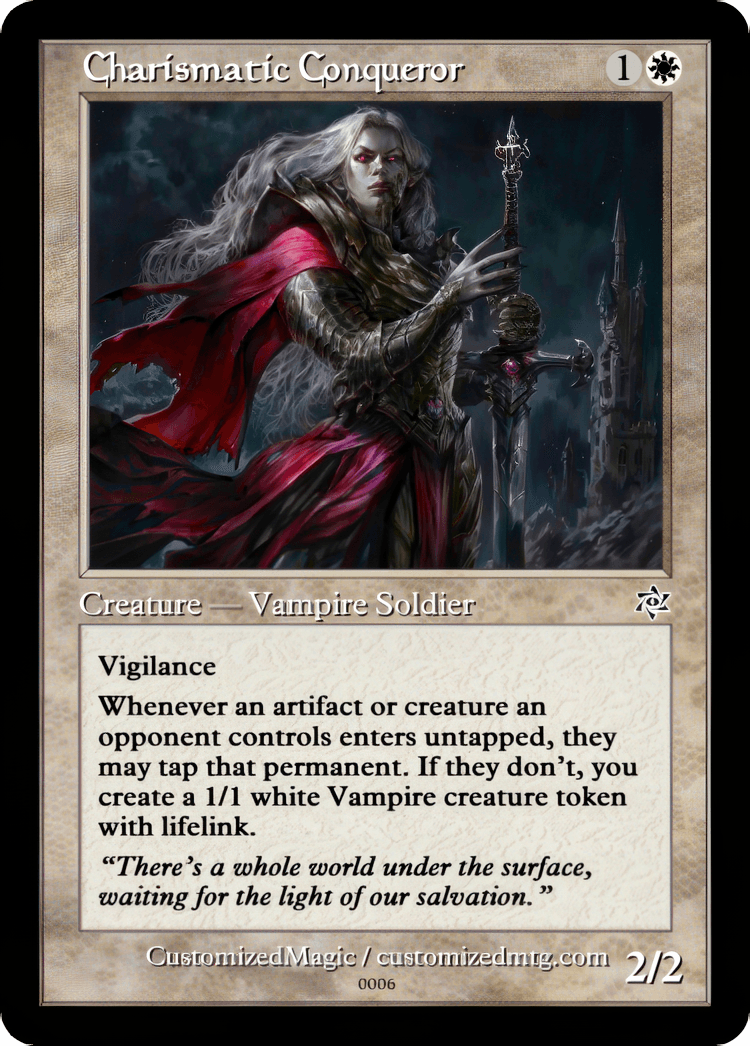 Charismatic Conqueror | Charismatic Conqueror.5 | Magic the Gathering / MTG Proxy Cards | Magic the Gathering Proxy Cards Charismatic Conqueror | Charismatic Conqueror.5 | Magic the Gathering / MTG Proxy Cards | Magic the Gathering Proxy Cards