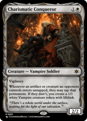 Homepage | Charismatic Conqueror.6 | Magic the Gathering / MTG Proxy Cards | Magic the Gathering Proxy Cards Charismatic Conqueror