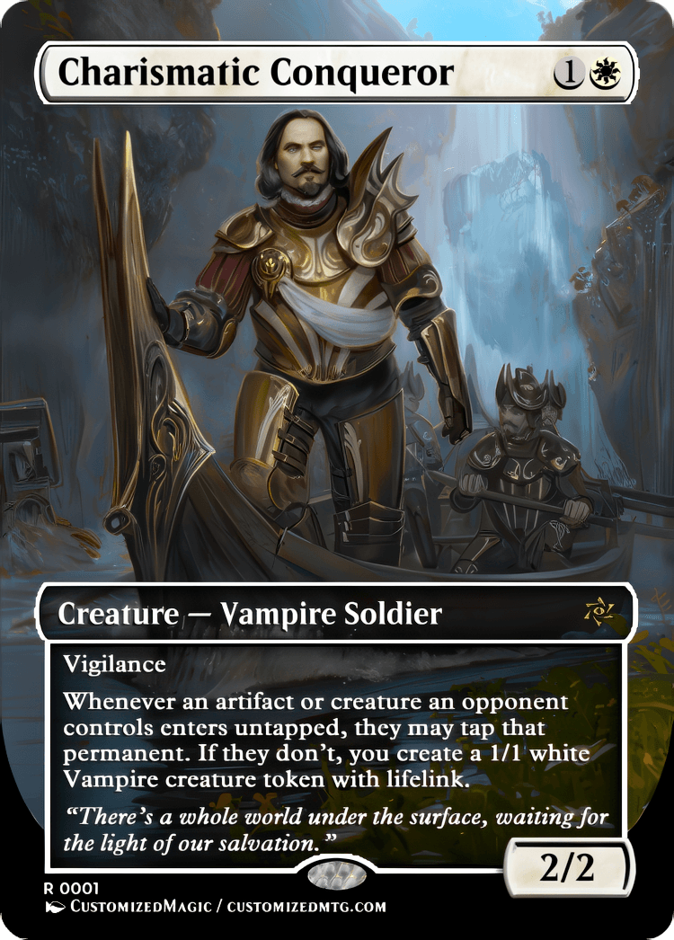 Charismatic Conqueror | Charismatic Conqueror | Magic the Gathering / MTG Proxy Cards | Magic the Gathering Proxy Cards Charismatic Conqueror | Charismatic Conqueror | Magic the Gathering / MTG Proxy Cards | Magic the Gathering Proxy Cards