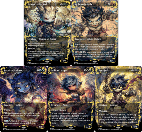 Game Night 2018 Mythic Creatures - Chibi Edition