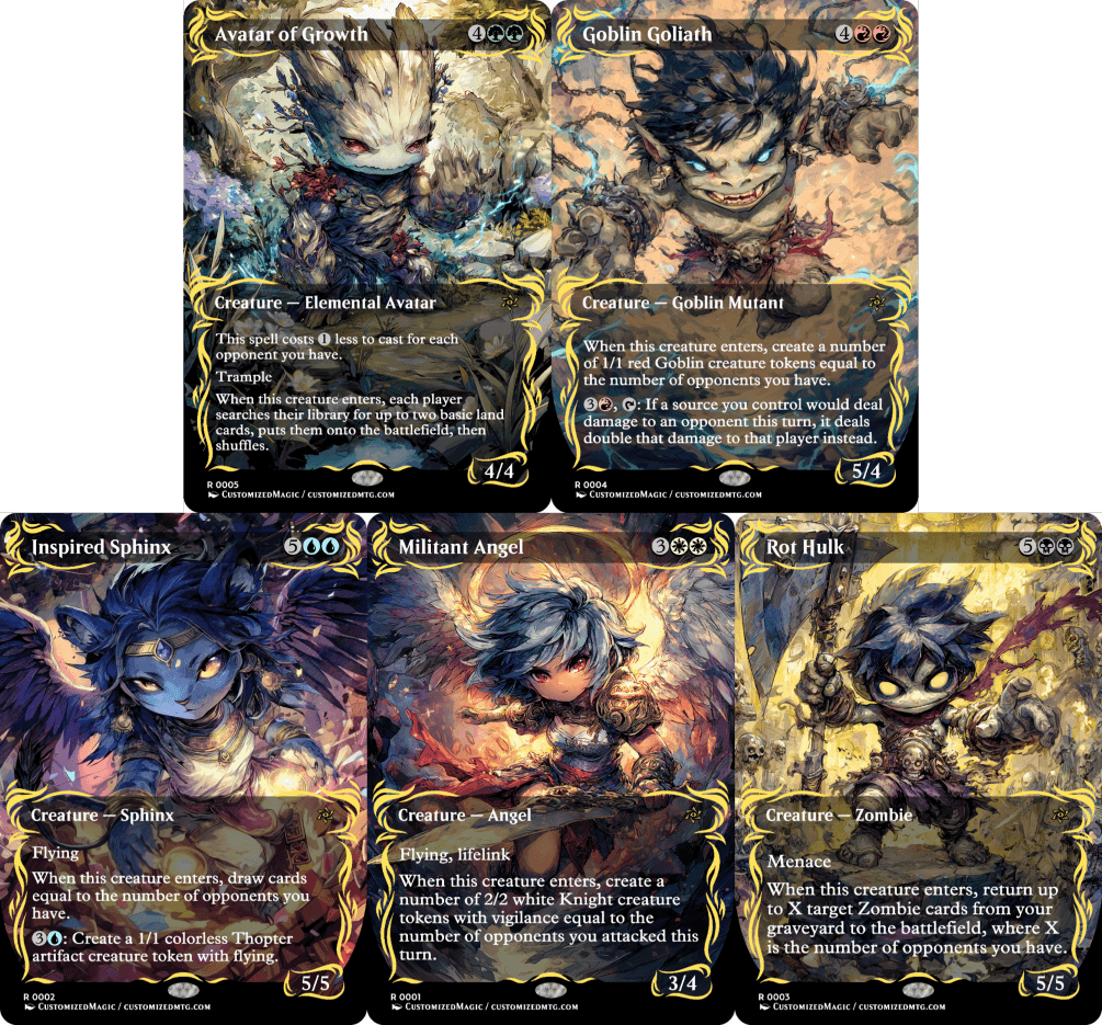 Game Night 2018 Mythic Creatures - Chibi Edition Game Night 2018 Mythic Creatures - Chibi Edition