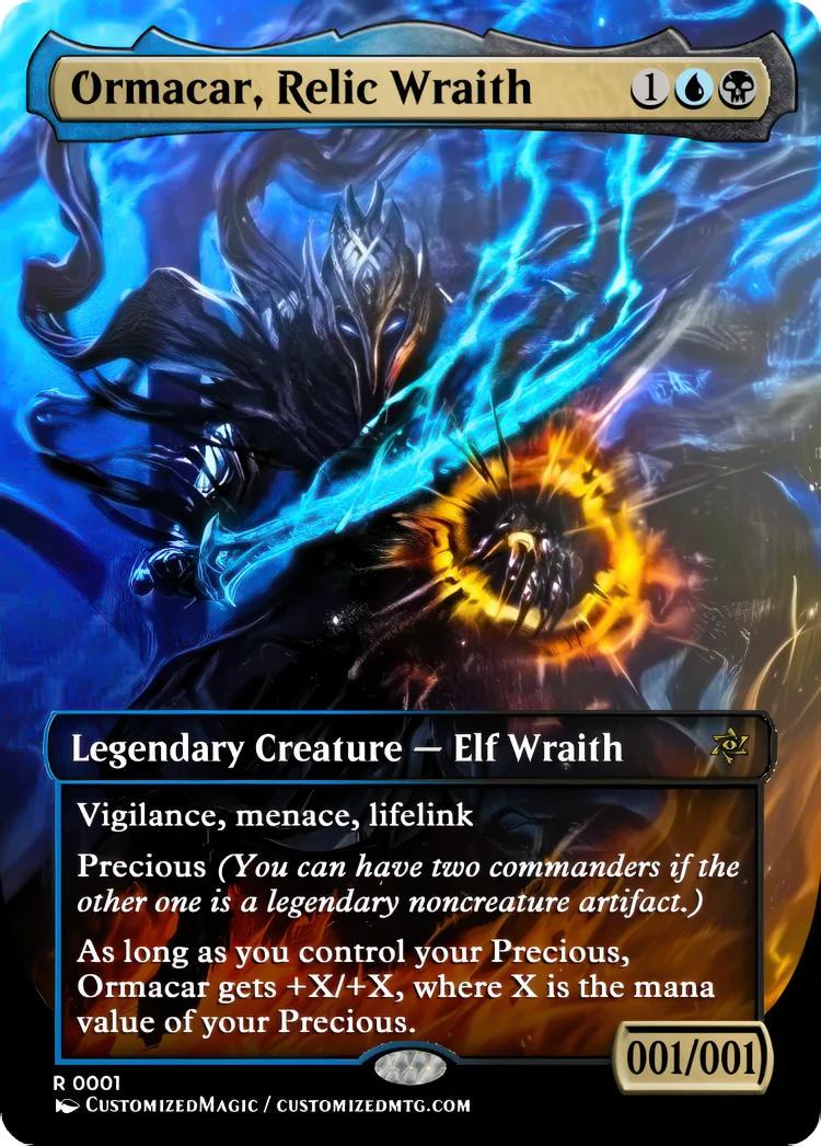 2023 Heroes of the Realm - Ormacar, Relic Wraith | Ormacar Relic Wraith | Magic the Gathering / MTG Proxy Cards | 2016 Heroes of the Realm