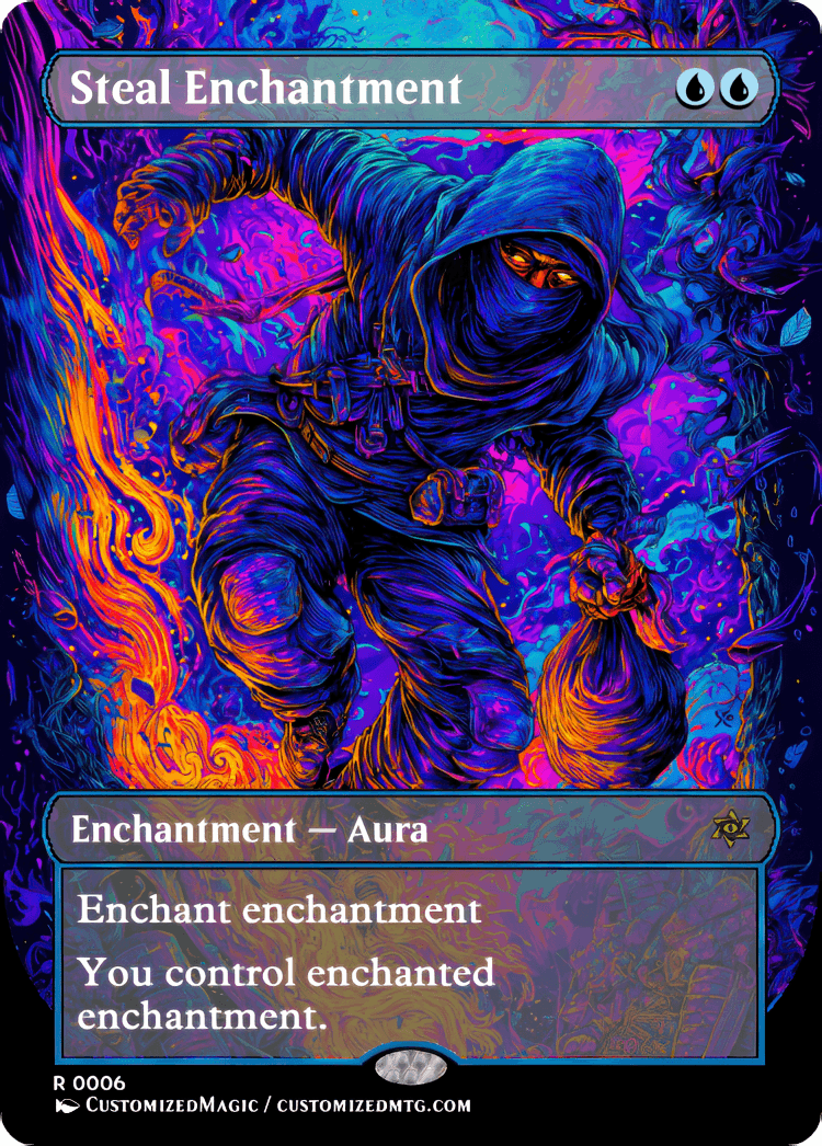 Steal Enchantment | Steal Enchantment.5 | Magic the Gathering / MTG Proxy Cards | Steal Enchantment Steal Enchantment - Image 3