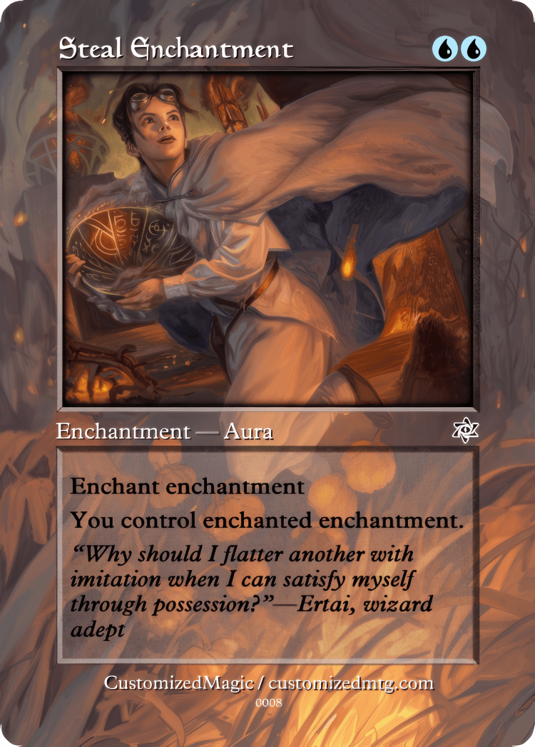 Steal Enchantment | Steal Enchantment.7 | Magic the Gathering / MTG Proxy Cards | Steal Enchantment Steal Enchantment - Image 5