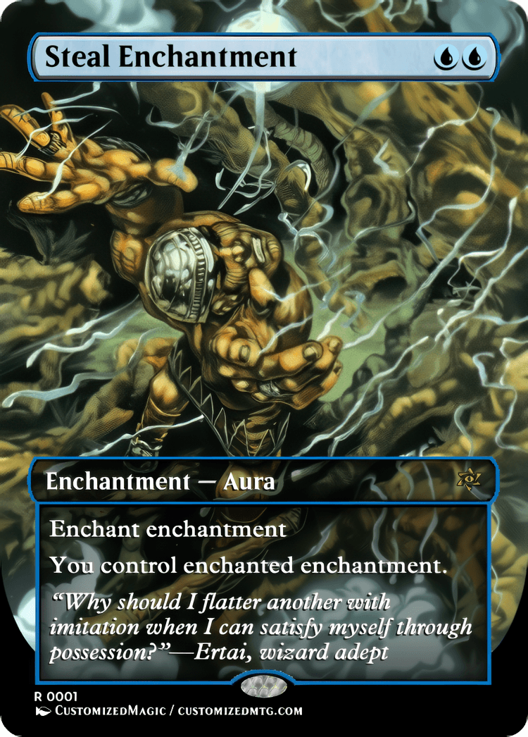 Steal Enchantment | Steal Enchantment | Magic the Gathering / MTG Proxy Cards | Steal Enchantment Steal Enchantment - Image 9